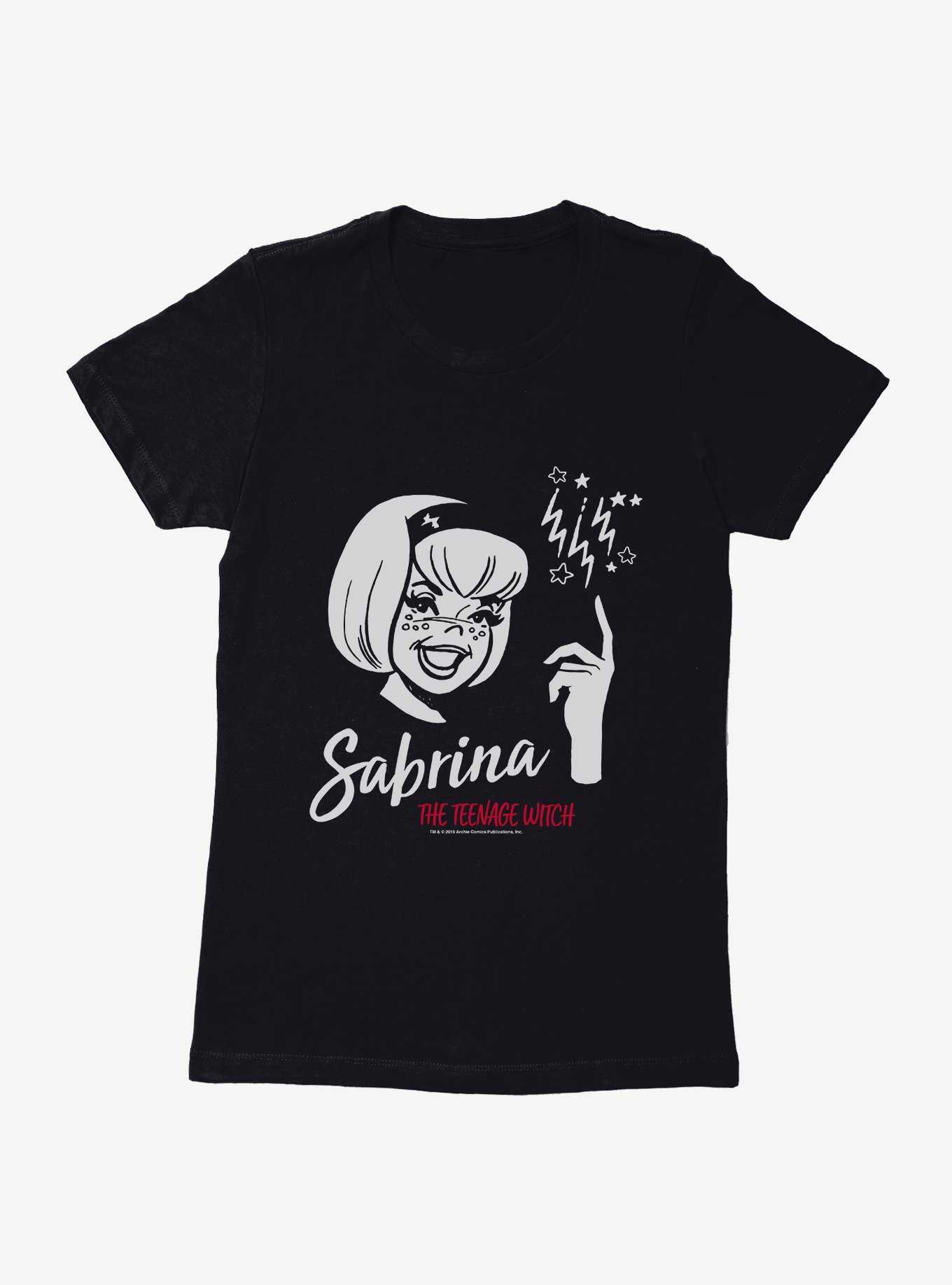 Archie Comics Sabrina The Teenage Witch Classic Logo Womens T-Shirt, , hi-res