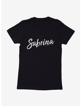 Archie Comics Sabrina The Teenage Witch Classic Logo Script Womens T-Shirt, , hi-res