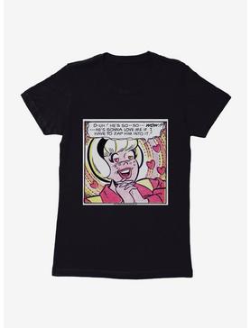 Archie Comics Sabrina The Teenage Witch Lovestruck Comic Womens T-Shirt, , hi-res