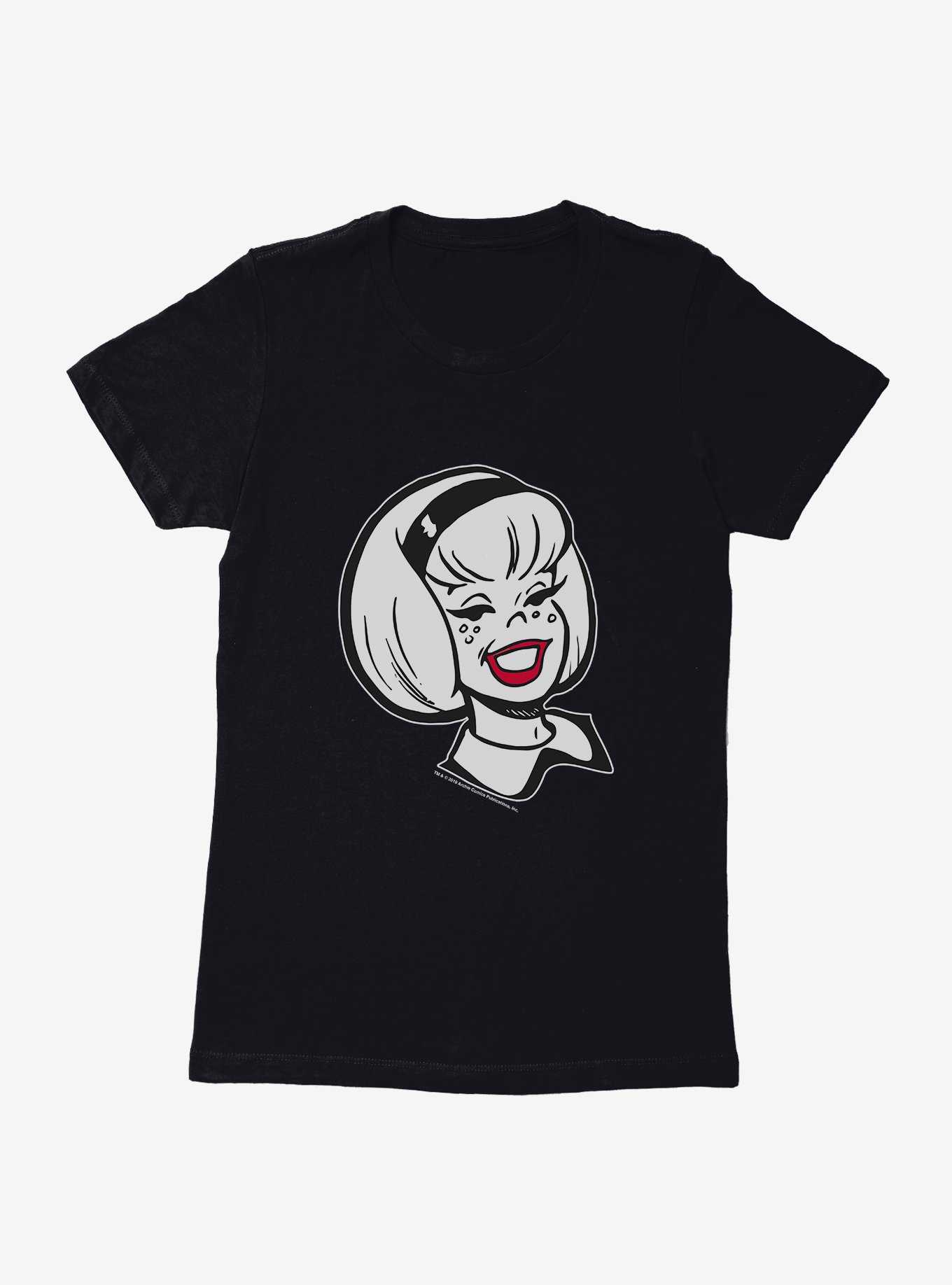 Archie Comics Sabrina The Teenage Witch Red Lipped Smile Womens T-Shirt, , hi-res