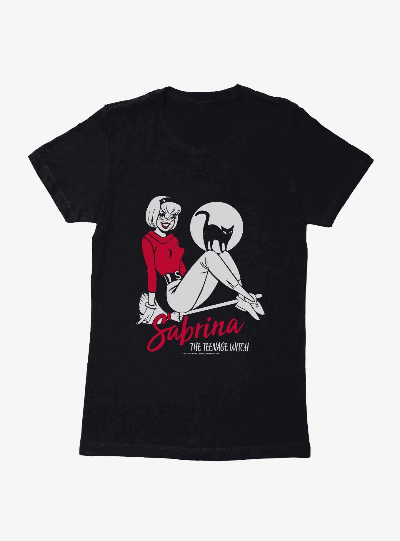 Archie Comics Sabrina The Teenage Witch Sabrina And Salem Womens T-Shirt, , hi-res