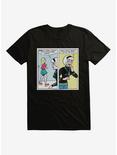 Archie Comics Sabrina The Teenage Witch Platform Shoes Comic T-Shirt, BLACK, hi-res