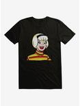 Archie Comics Sabrina The Teenage Witch Striped Sweater T-Shirt, BLACK, hi-res