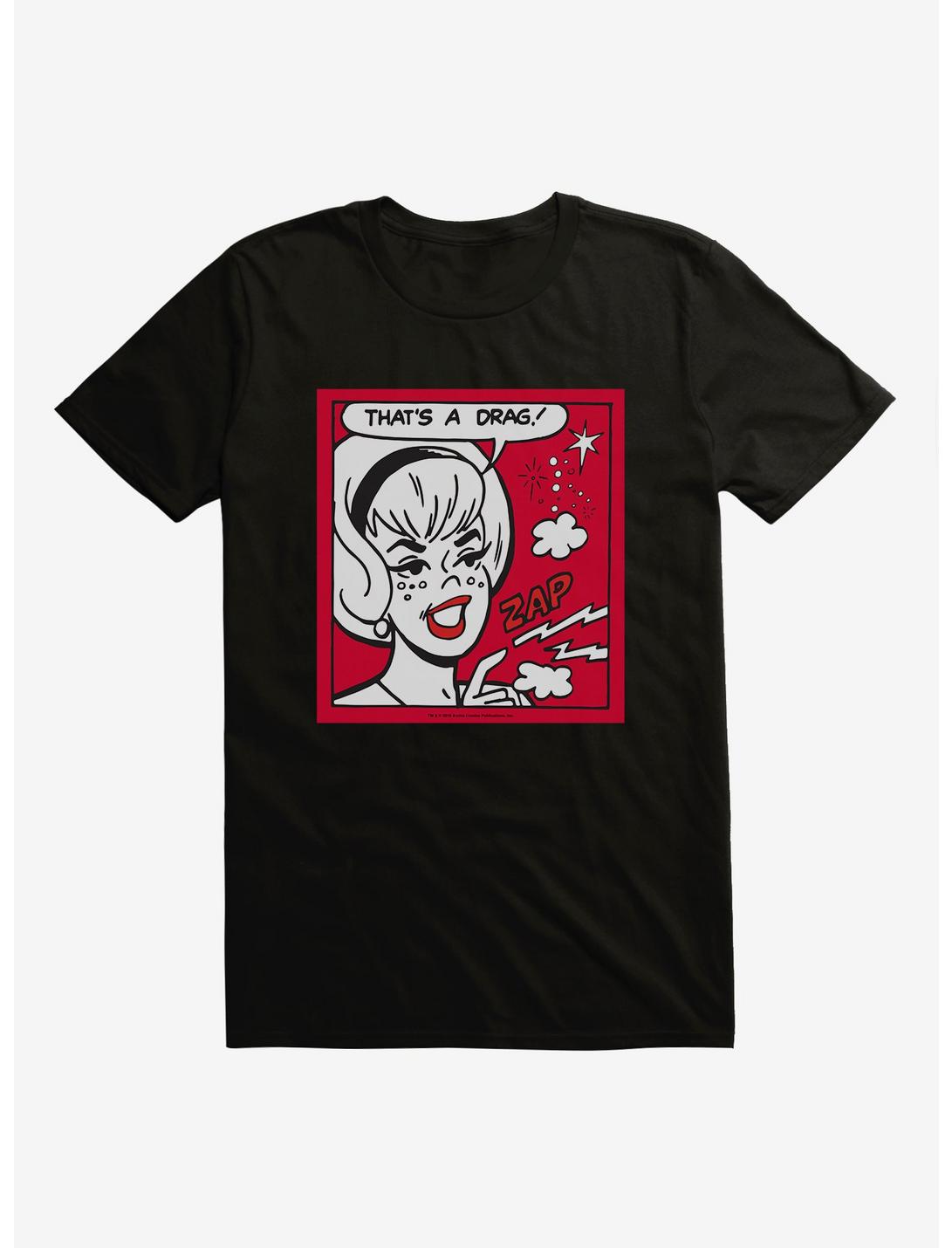 Archie Comics Sabrina The Teenage Witch That's A Drag T-Shirt, BLACK, hi-res