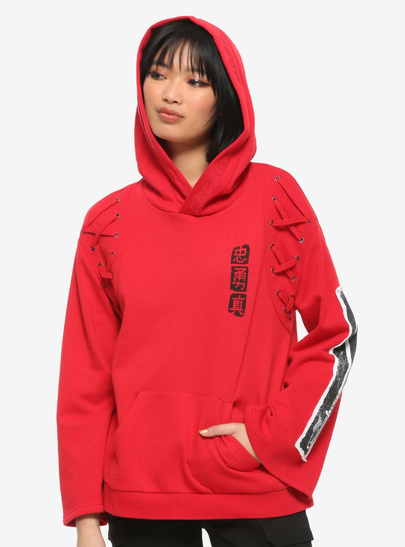 Hard Candy Juniors Hoodie with Lace Pocket and Draw String