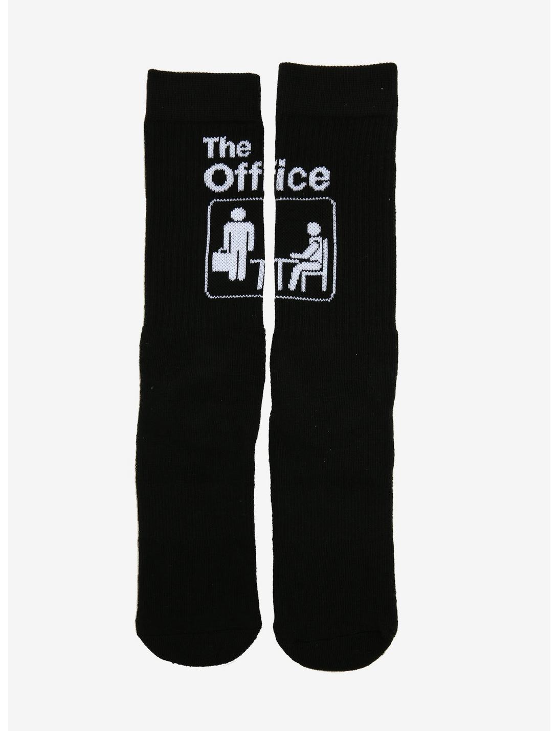 The Office Basic Logo Crew Socks, , hi-res