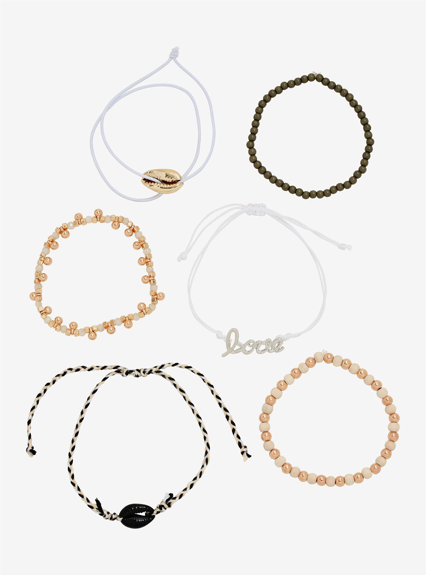 Cowry Shell Bracelet Set, , hi-res