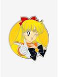 Sailor Moon Sailor Venus Glitter Enamel Pin, , hi-res