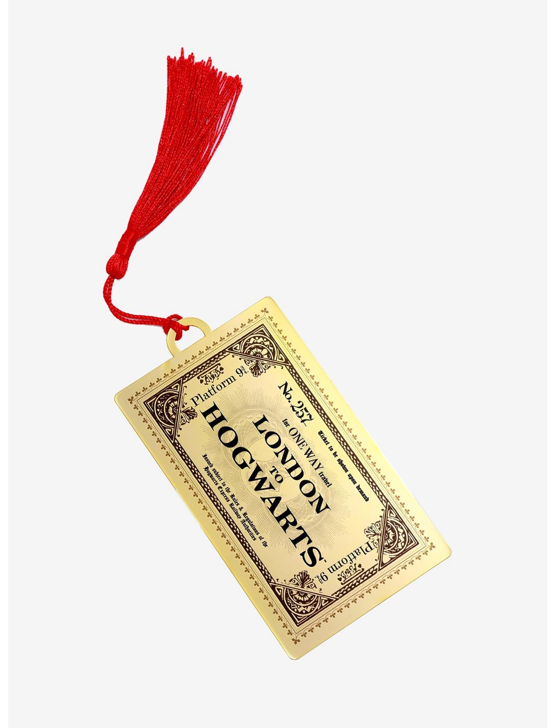 Harry Potter Hogwarts Train Ticket Bookmark - BoxLunch Exclusive, , hi-res
