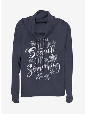 Disney Frozen 2 In Search Of Something Cowl Neck Long-Sleeve Girls Top, , hi-res