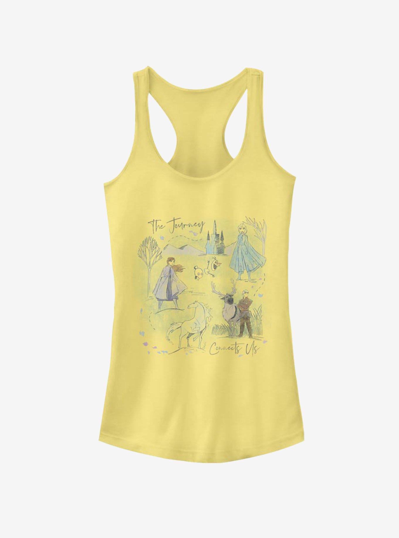 Disney Frozen 2 Arendelle Journey Girls Tank, BANANA, hi-res