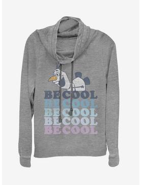 Disney Frozen 2 Olaf Be Cool Cowl Neck Long-Sleeve Girls Top, , hi-res