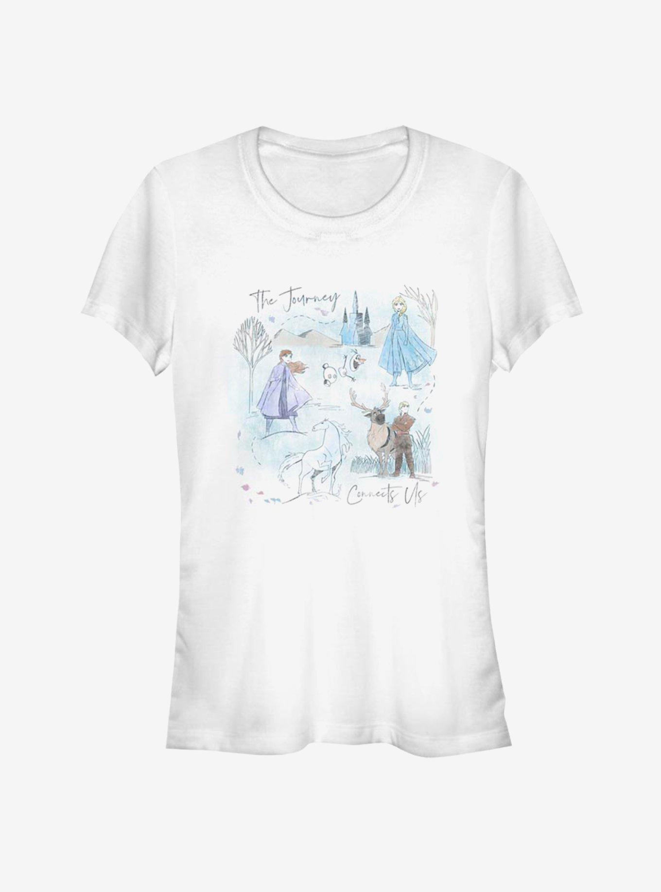 Disney Frozen 2 Arendelle Journey Girls T-Shirt, WHITE, hi-res