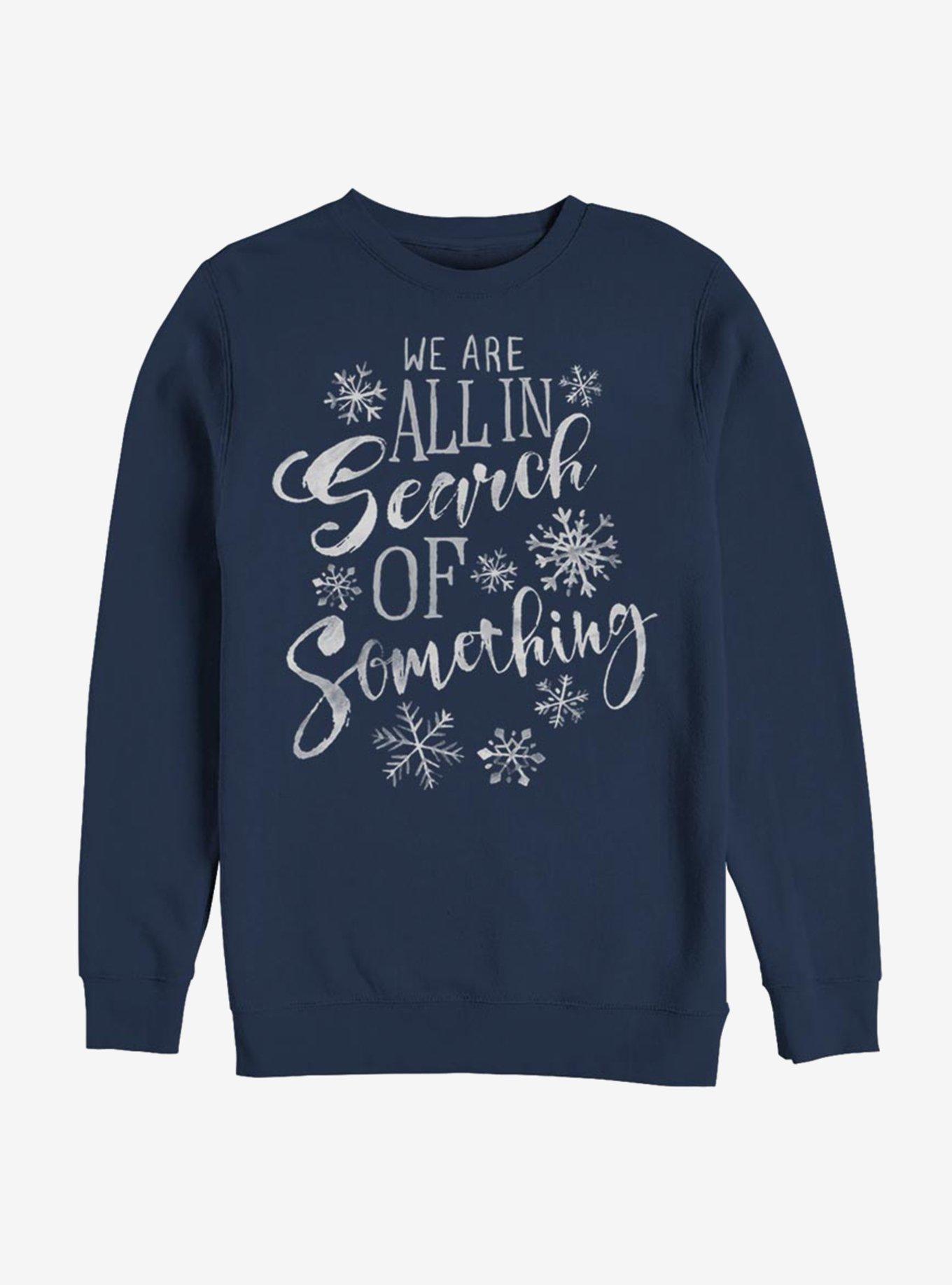 Disney Frozen 2 In Search Of Something Sweatshirt, NAVY, hi-res