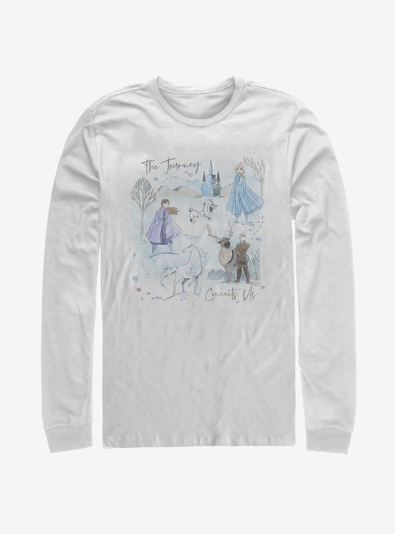 Disney Frozen 2 Arendelle Journey Long-Sleeve T-Shirt - WHITE | Hot Topic