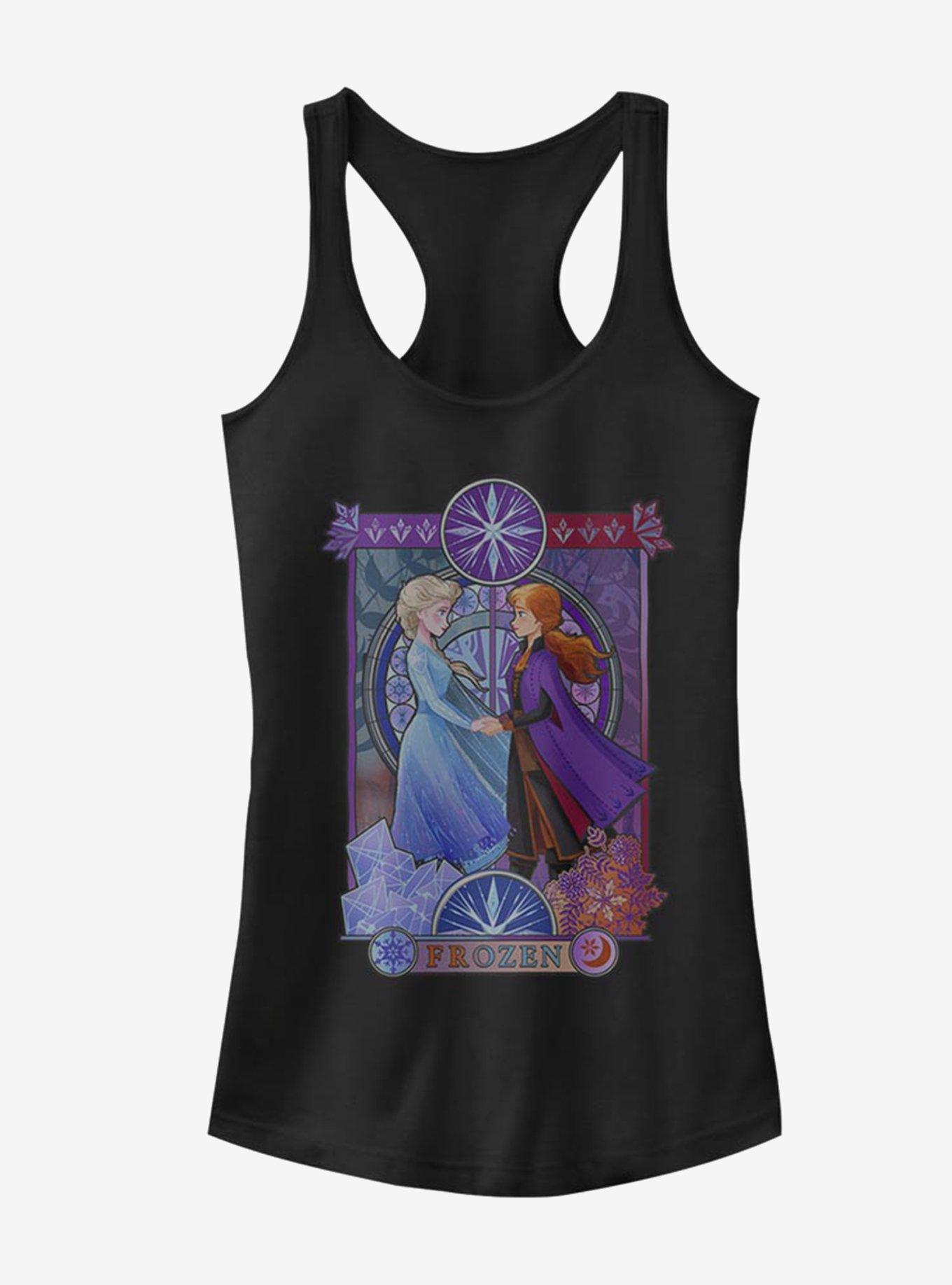 Disney Frozen 2 Frozen Nouveau Girls Tank, BLACK, hi-res