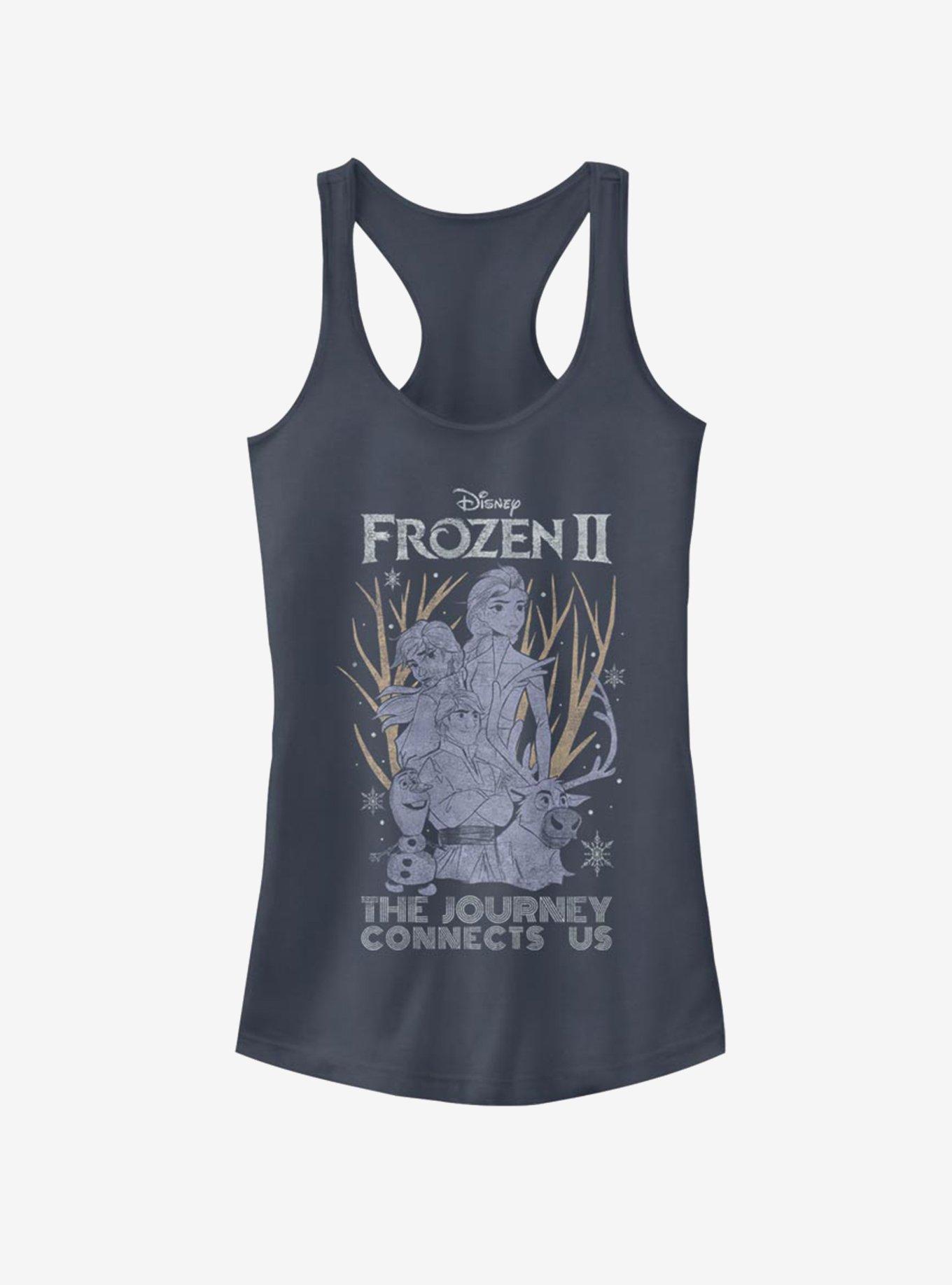 Disney Frozen 2 Sketchy Group Girls Tank, INDIGO, hi-res