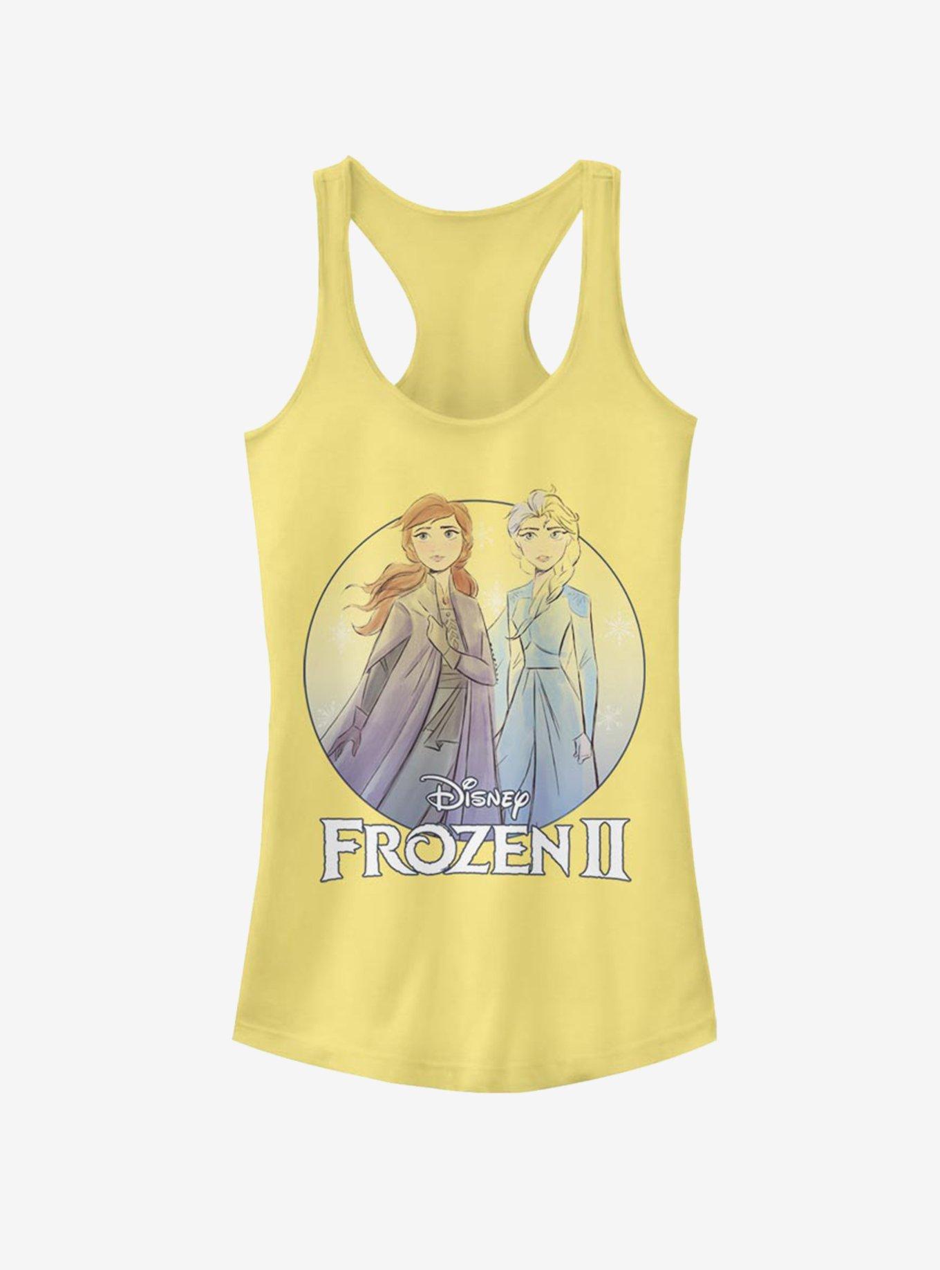 Disney Frozen 2 The Journey Girls Tank, BANANA, hi-res