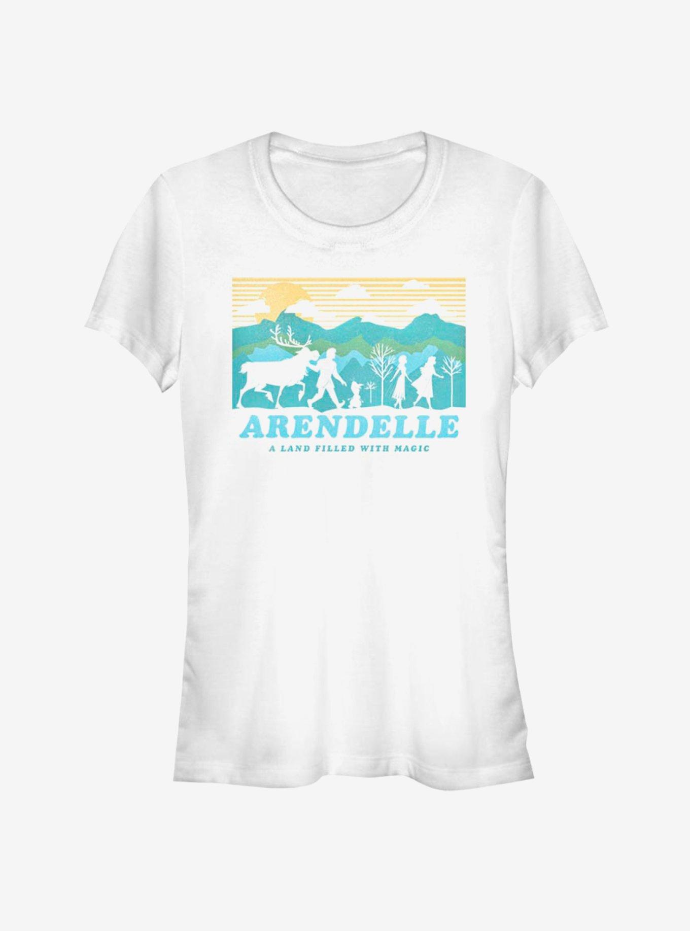 Disney Frozen 2 Arendelle Girls T-Shirt, WHITE, hi-res