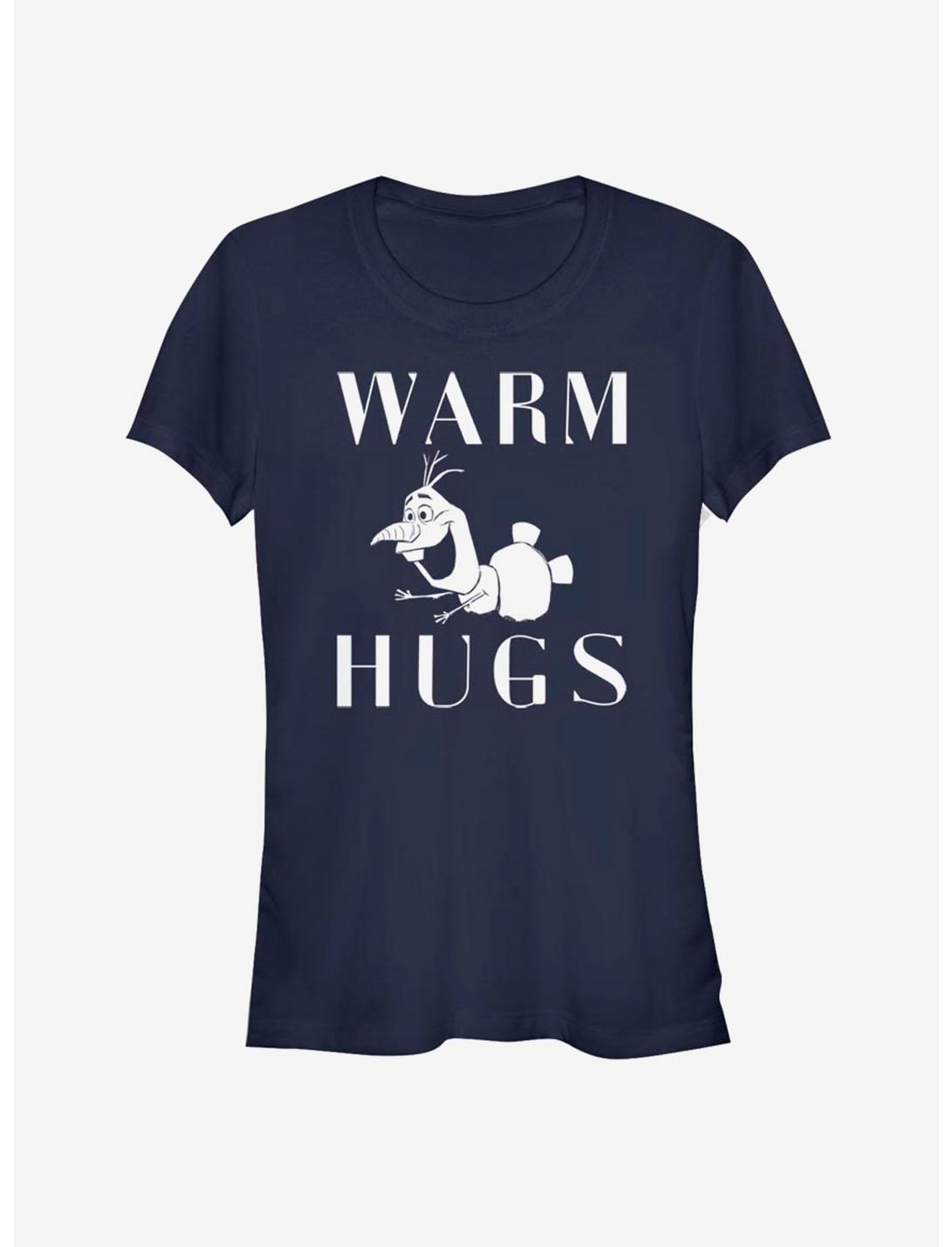 Disney Frozen 2 Warm Hugs Girls T-Shirt, NAVY, hi-res