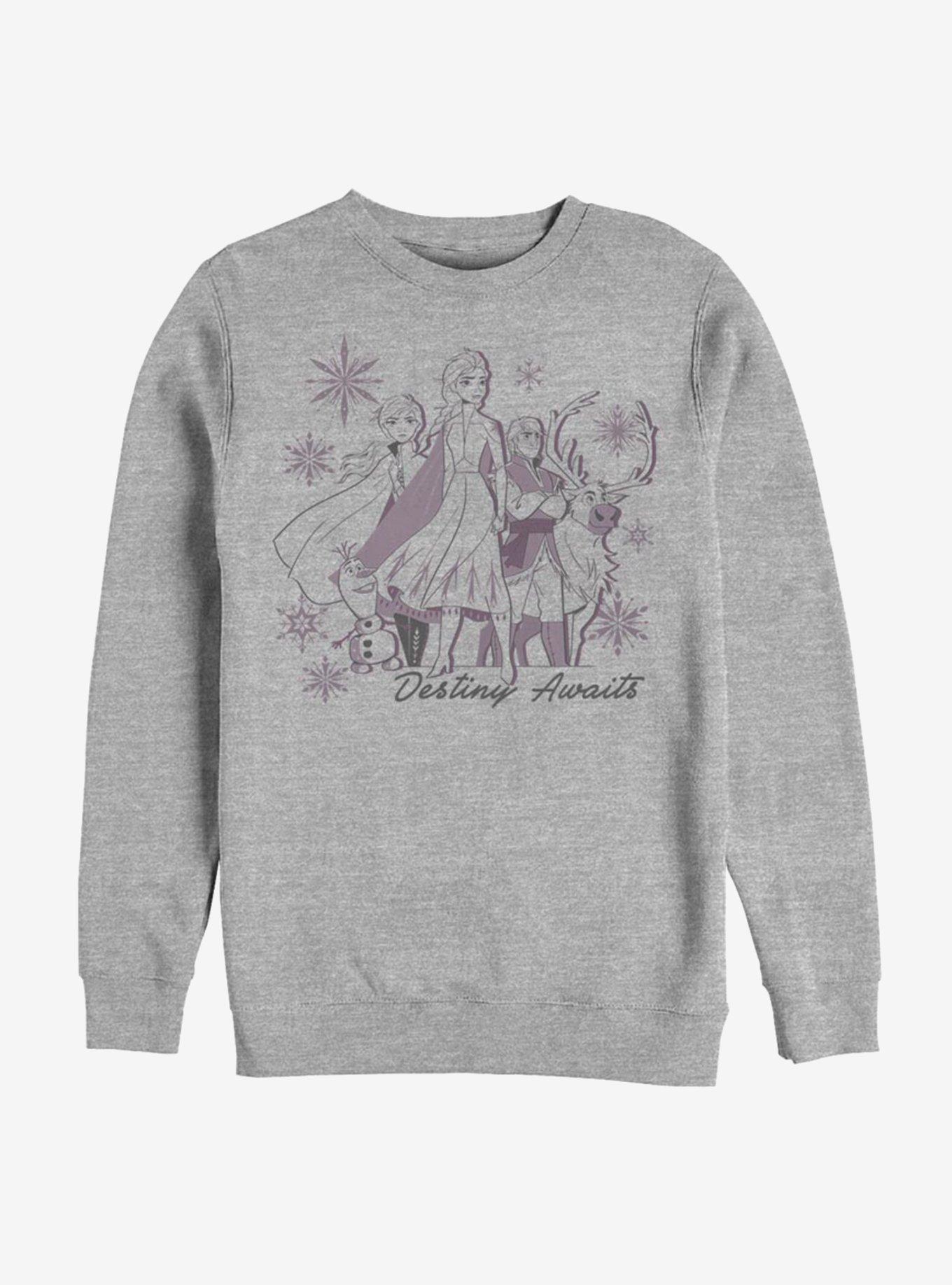 Disney Frozen 2 Destiny Awaits Sweatshirt, ATH HTR, hi-res