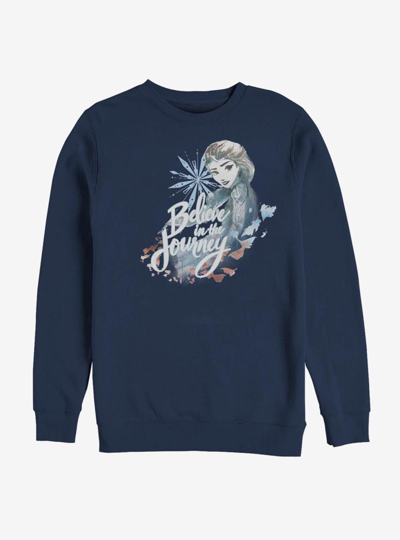 Disney Frozen 2 Elsa Journey Sweatshirt, NAVY, hi-res