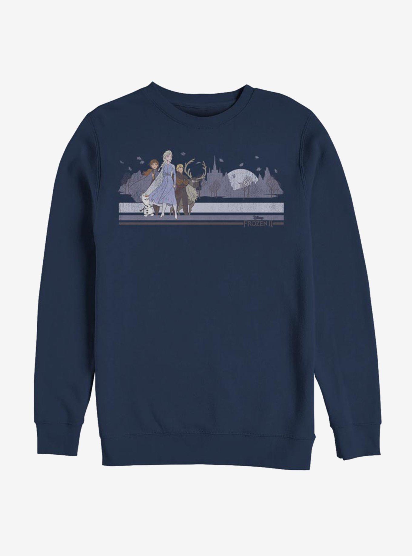 Disney Frozen 2 Group Shot Sweatshirt, NAVY, hi-res