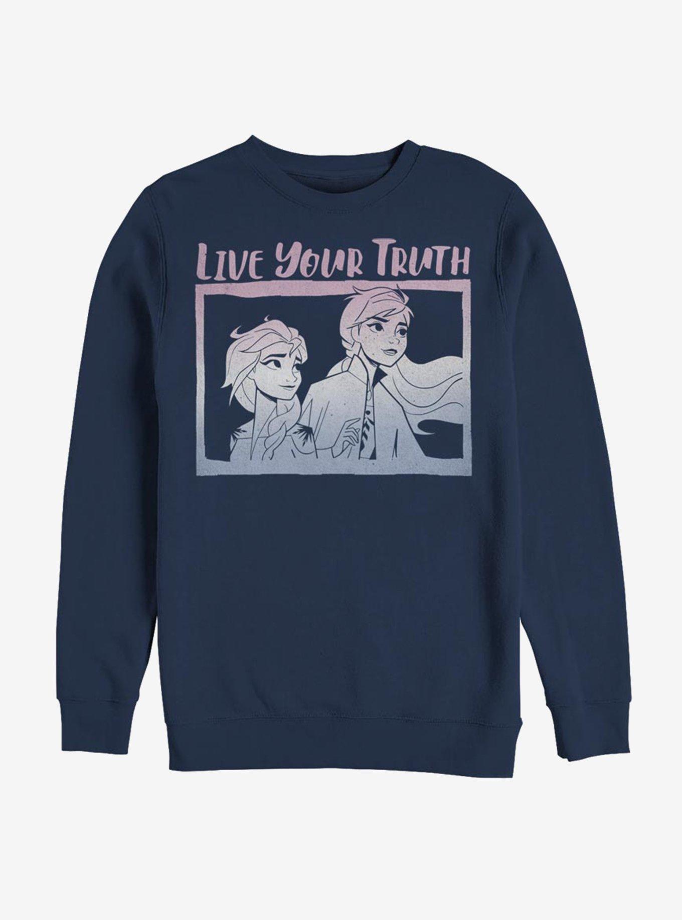 Disney Frozen 2 Live Your Truth Sweatshirt, , hi-res