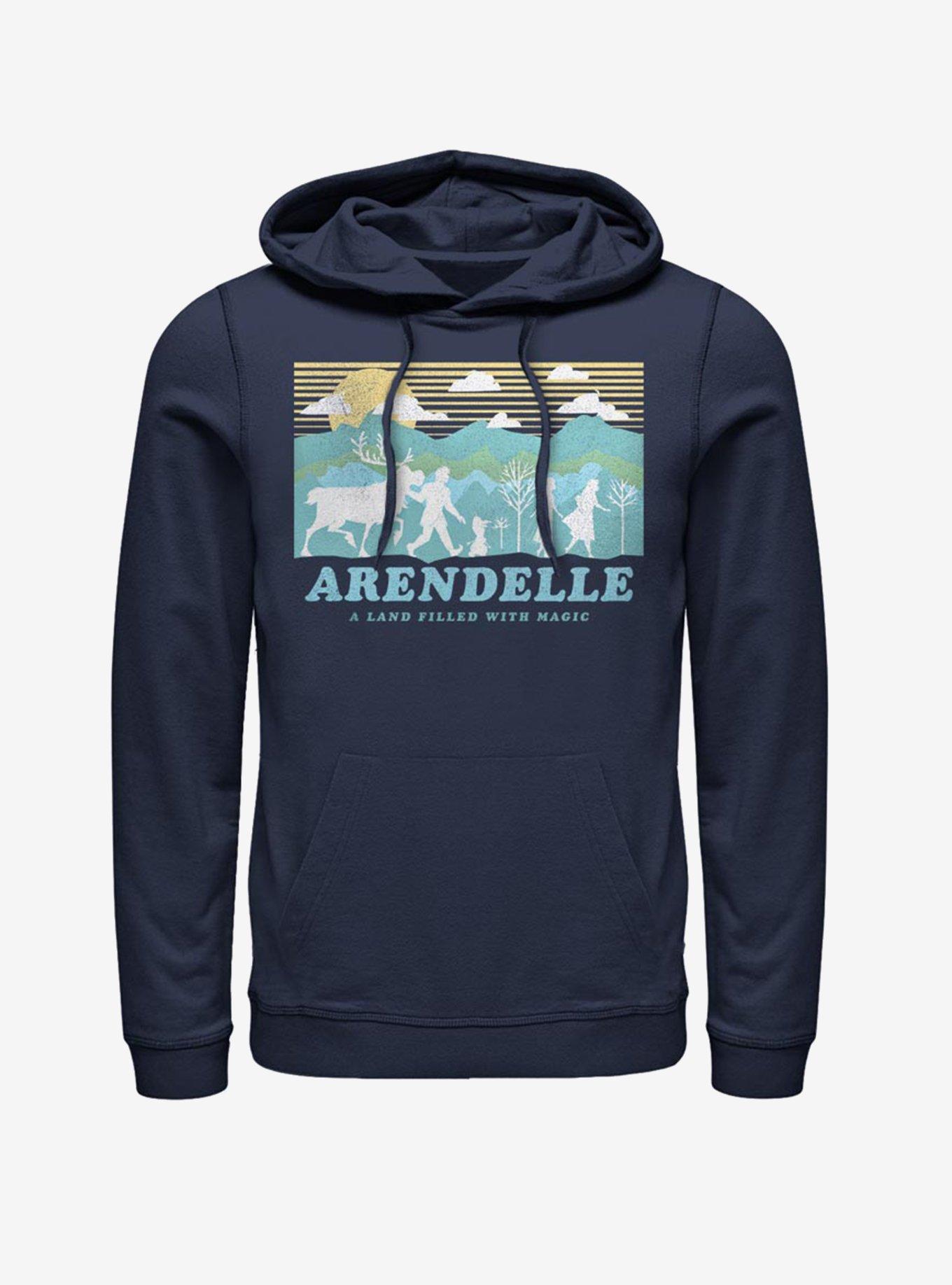 Disney Frozen 2 Arendelle Hoodie, NAVY, hi-res