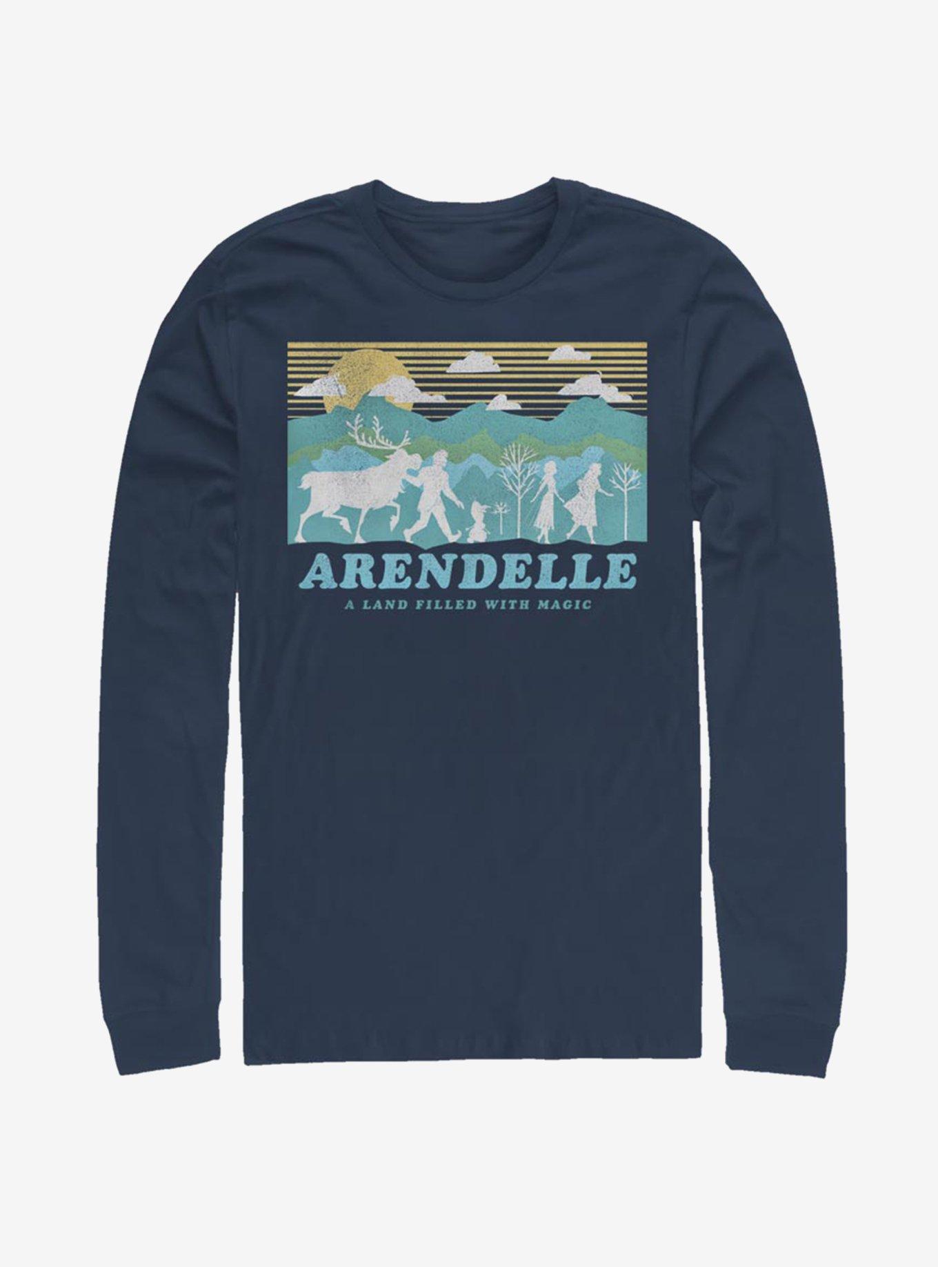 Disney Frozen 2 Arendelle Long-Sleeve T-Shirt, NAVY, hi-res