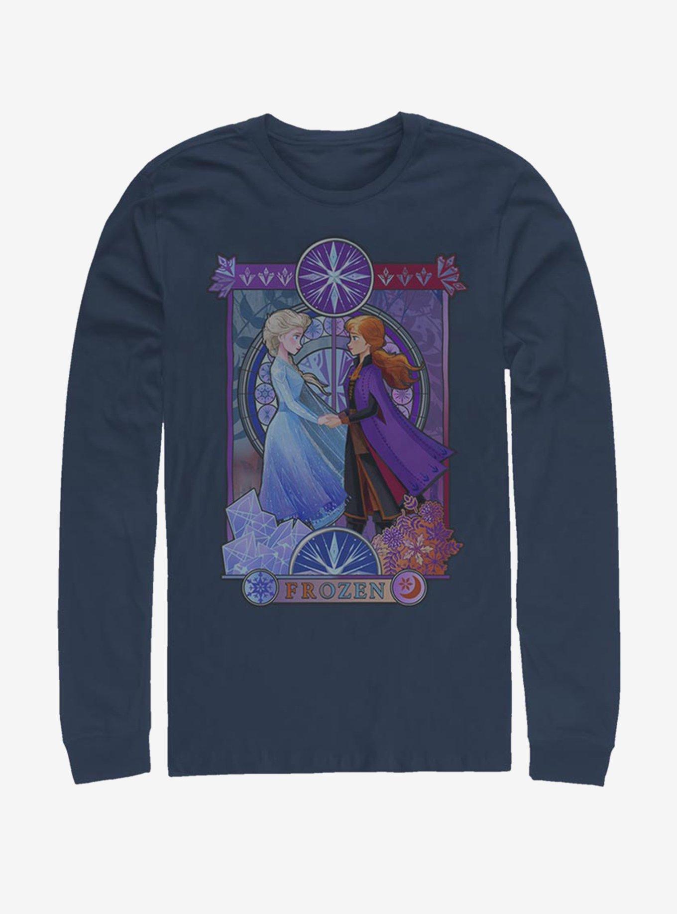 Disney Frozen 2 Frozen Nouveau Long-Sleeve T-Shirt, NAVY, hi-res