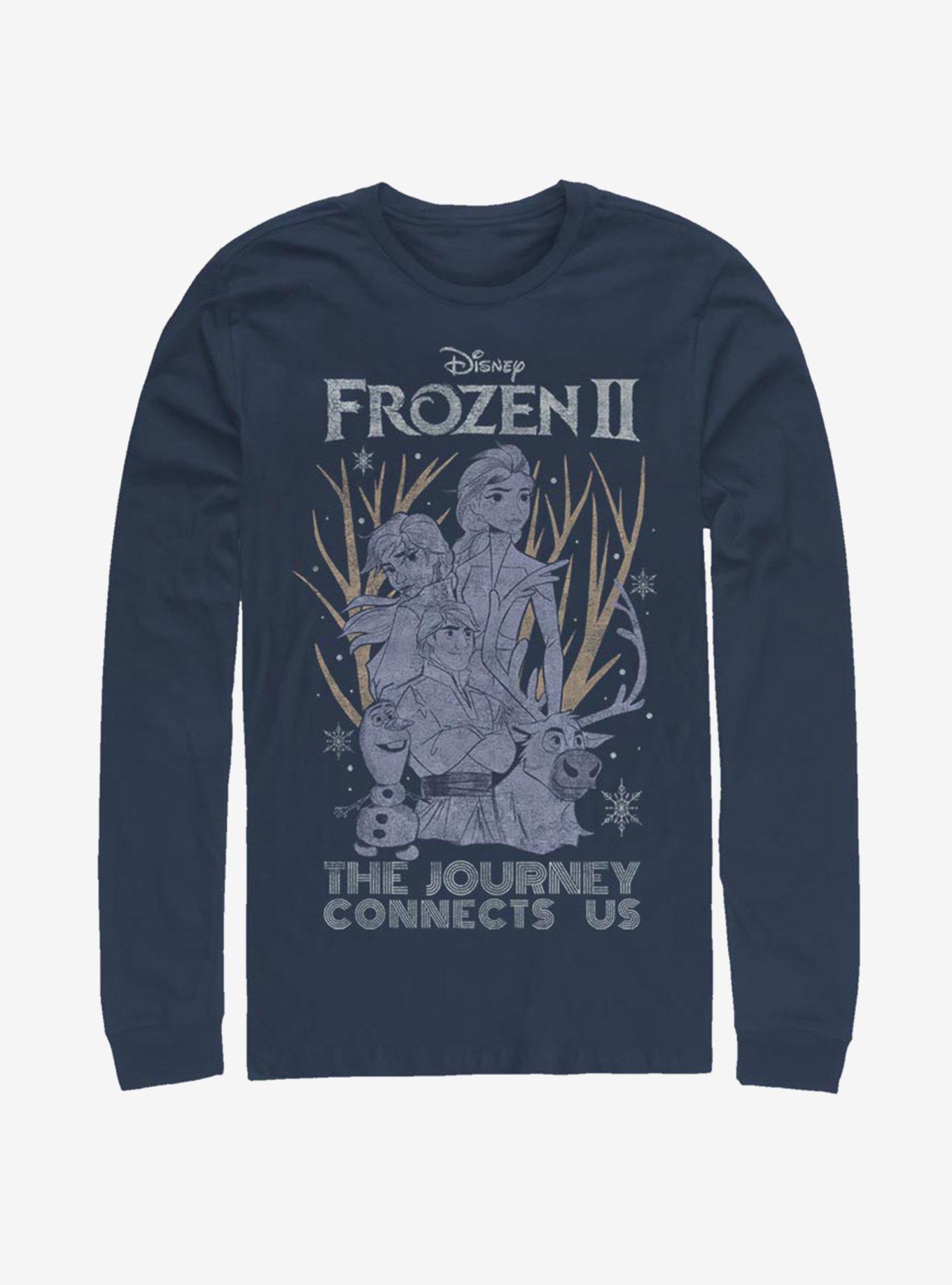 Disney Frozen 2 Sketchy Group Long-Sleeve T-Shirt