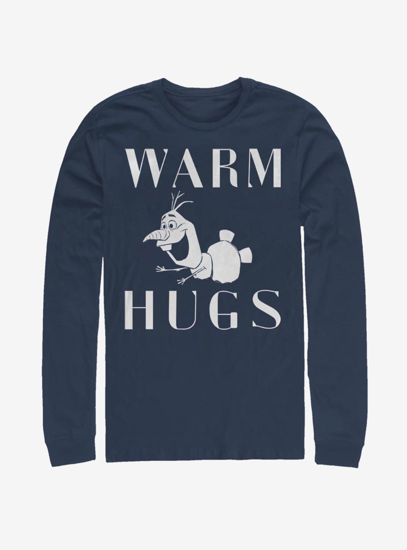 Disney Frozen 2 Warm Hugs Long-Sleeve T-Shirt, NAVY, hi-res