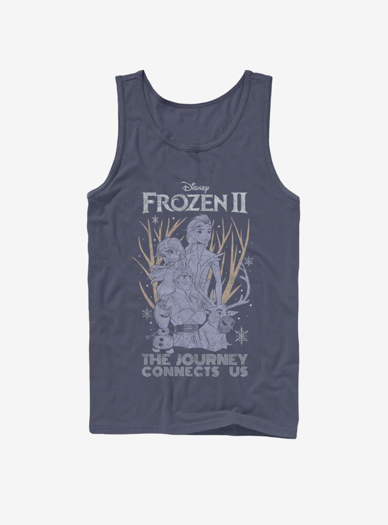 Disney Frozen 2 Sketchy Tank, NAVY, hi-res