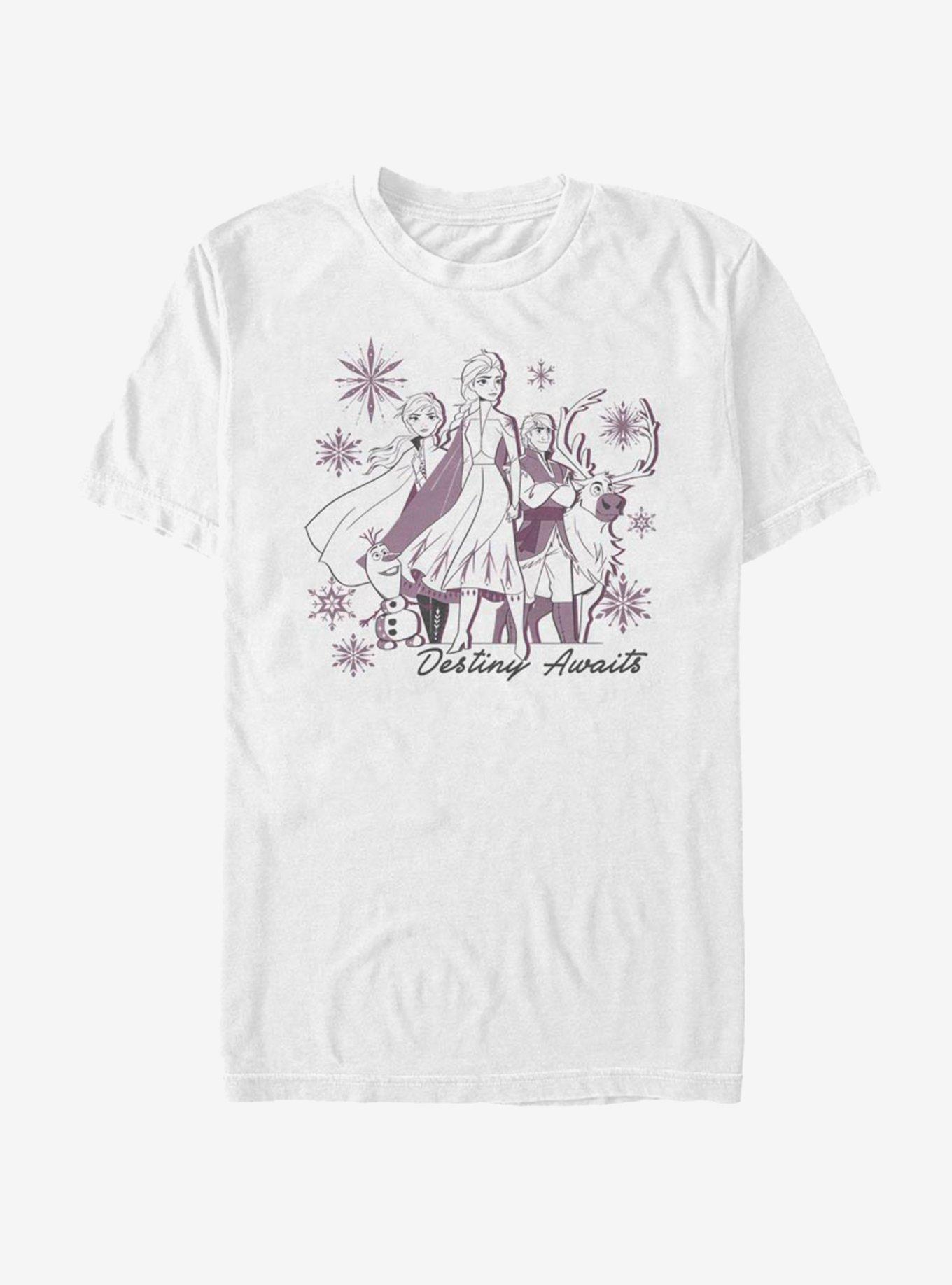 Disney Frozen 2 Destiny Awaits T-Shirt, WHITE, hi-res