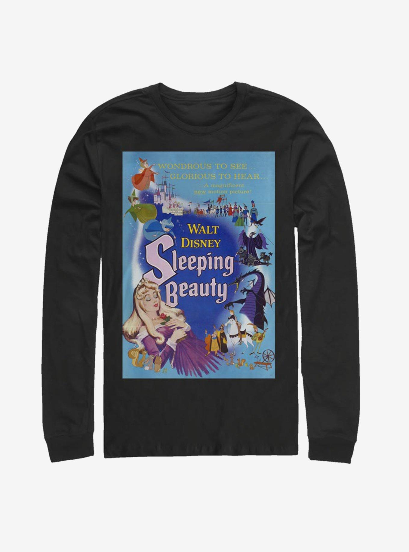 Disney Sleeping Beauty Classic Movie Poster Long-Sleeve T-Shirt, , hi-res