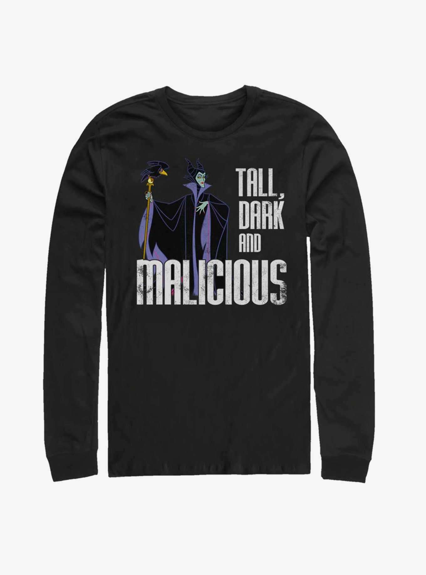 Disney Sleeping Beauty Maleficent Tall Dark And Malicious Long-Sleeve T-Shirt, , hi-res