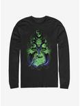 Disney Sleeping Beauty Maleficent Touch The Spindle Long-Sleeve T-Shirt, BLACK, hi-res