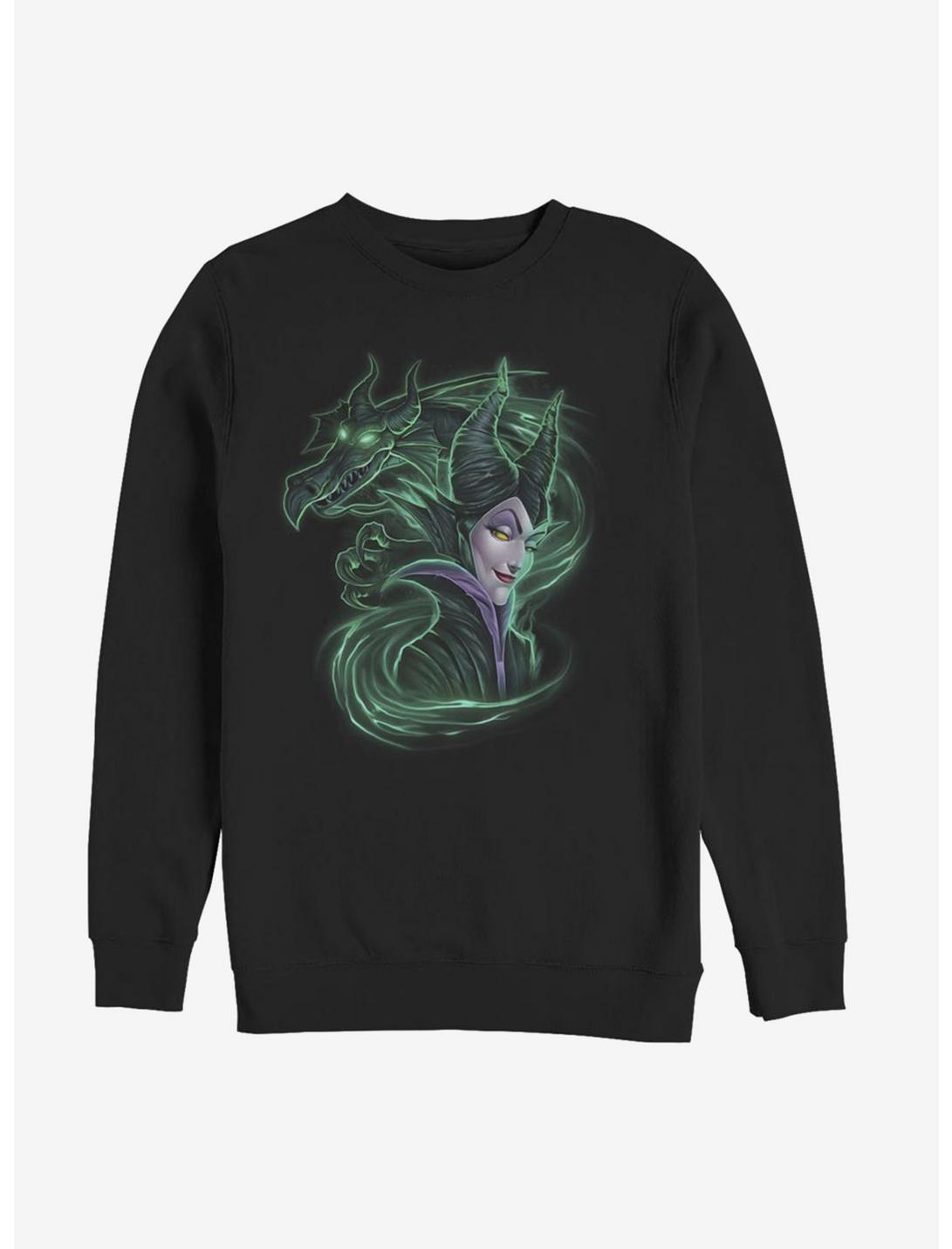 Disney Sleeping Beauty Maleficent Dark Magic Sweatshirt, BLACK, hi-res