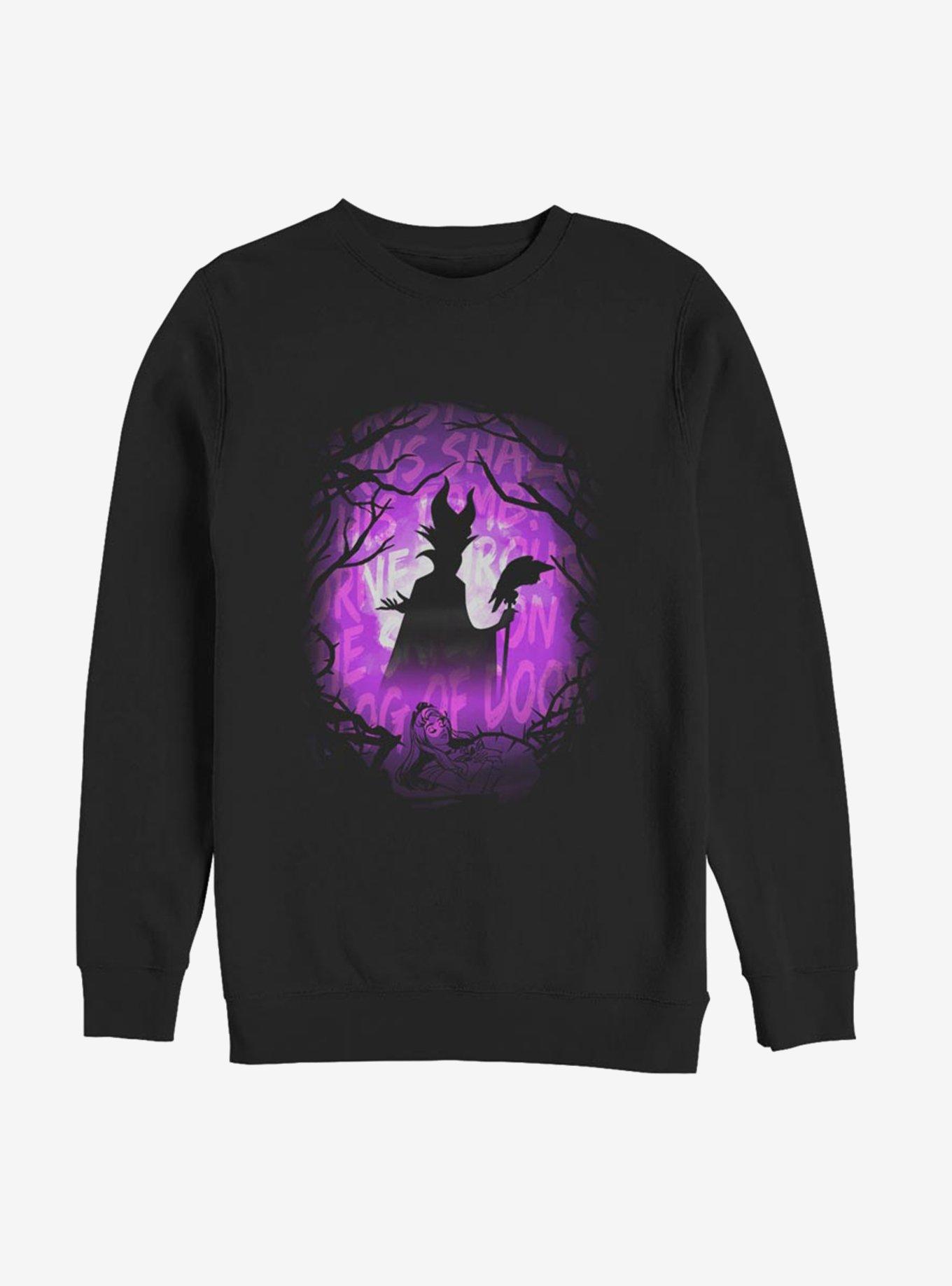 Disney Sleeping Beauty Maleficent Fog Of Doom Sweatshirt, , hi-res