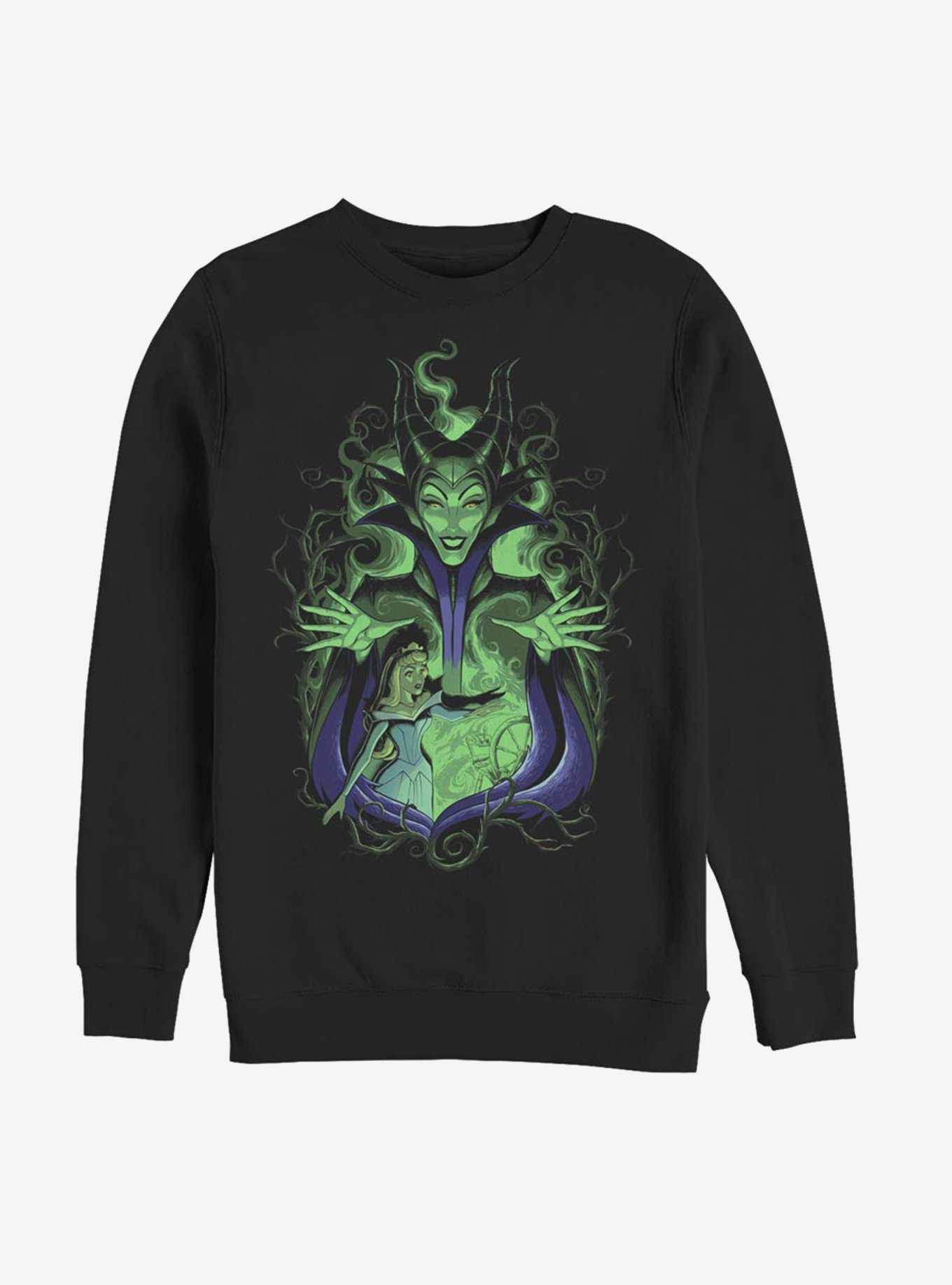 Disney Sleeping Beauty Maleficent Touch The Spindle Sweatshirt, , hi-res