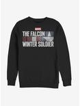 Marvel The Falcon And The Winter Soldier Sweatshirt, BLACK, hi-res