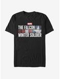 Marvel The Falcon And The Winter Soldier T-Shirt, BLACK, hi-res