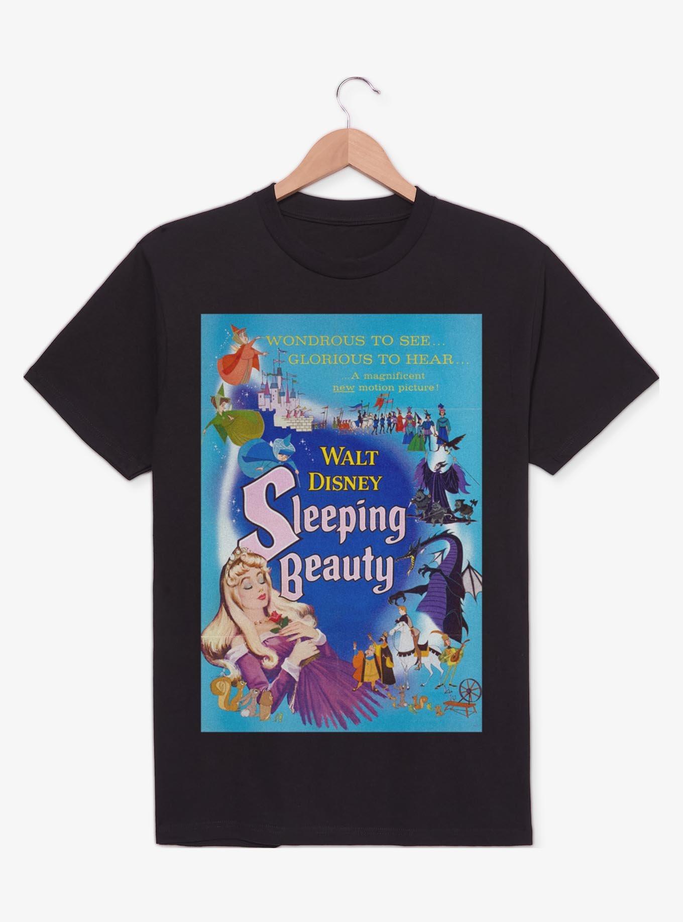 Disney Sleeping Beauty Classic Movie Poster T-Shirt
