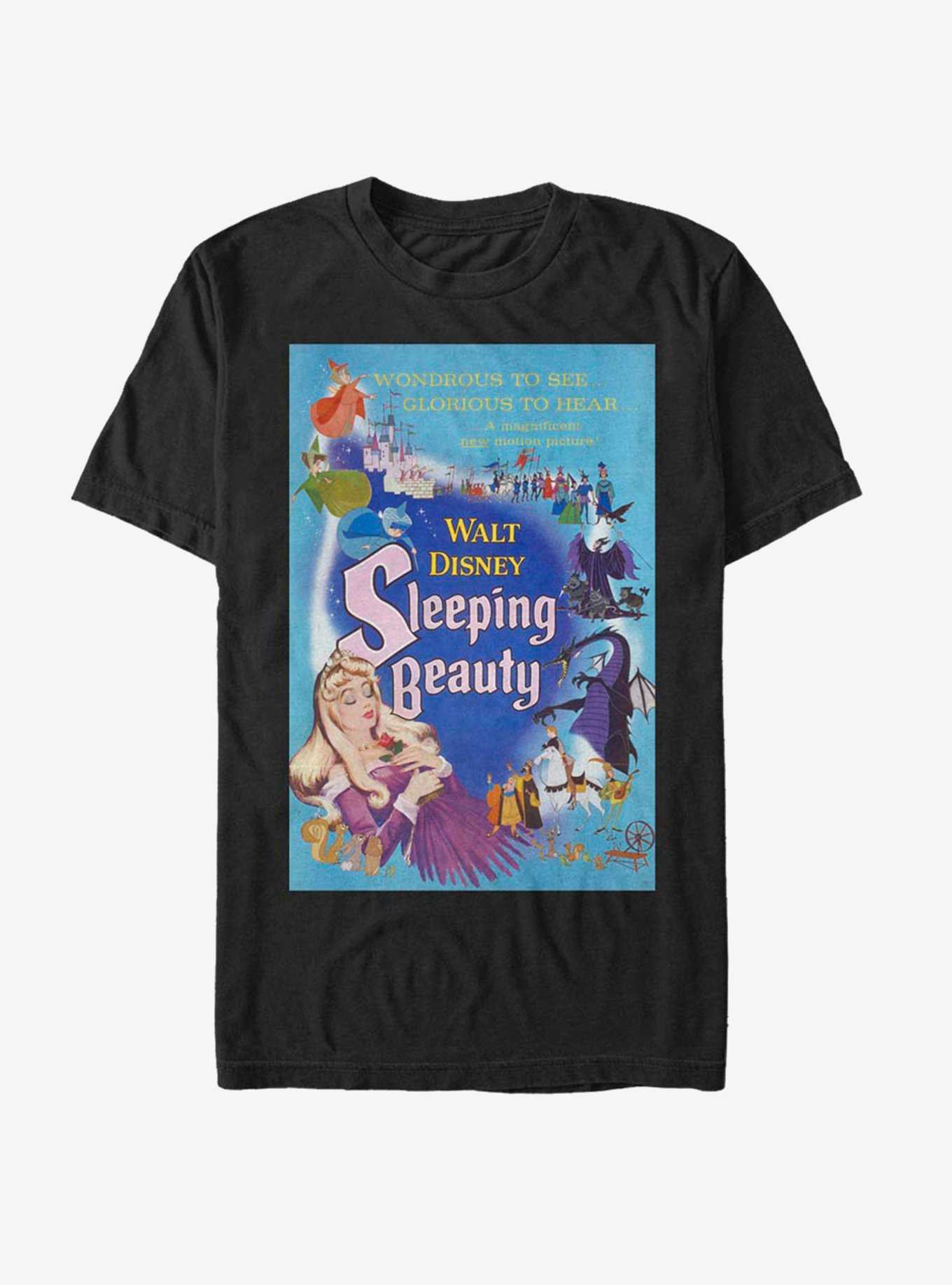 Disney Sleeping Beauty Classic Movie Poster T-Shirt, , hi-res