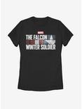 Marvel The Falcon And The Winter Soldier Womens T-Shirt, BLACK, hi-res