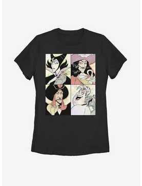 Disney Villains Anime Style Portraits Womens T-Shirt, , hi-res