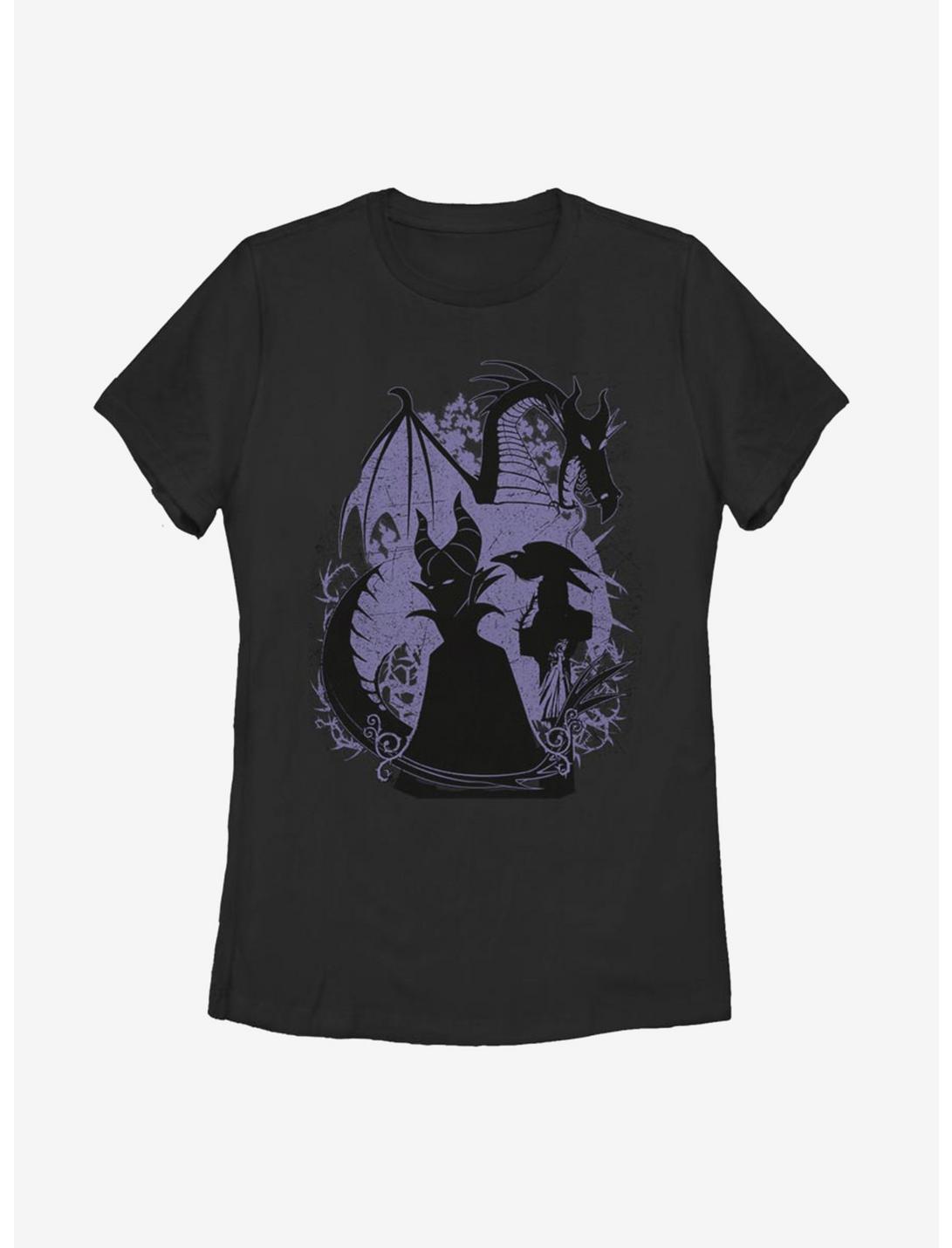 Disney Sleeping Beauty Maleficent's Wrath Womens T-Shirt, BLACK, hi-res