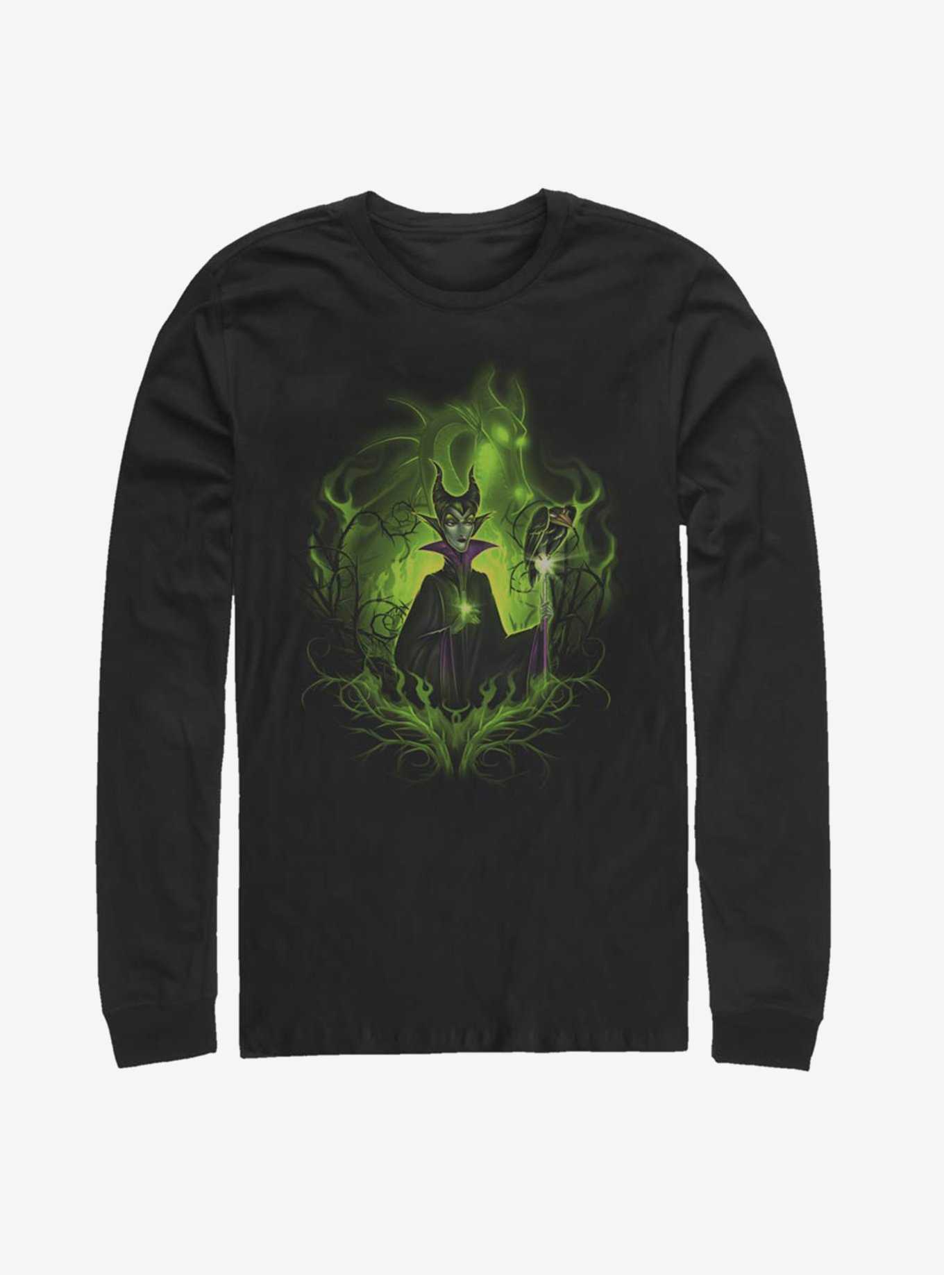 Disney Sleeping Beauty Maleficent Forest Of Thorns Long-Sleeve T-Shirt, , hi-res