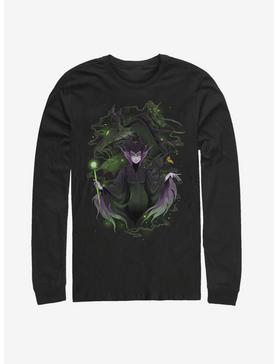 Disney Sleeping Beauty Maleficent Anime Style Long-Sleeve T-Shirt, , hi-res